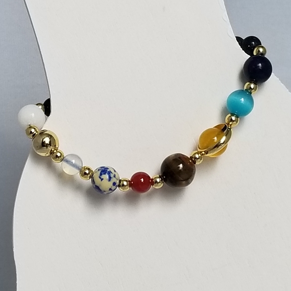 Solar System Universe Planets Energy Bracelet - Picture 3 of 7